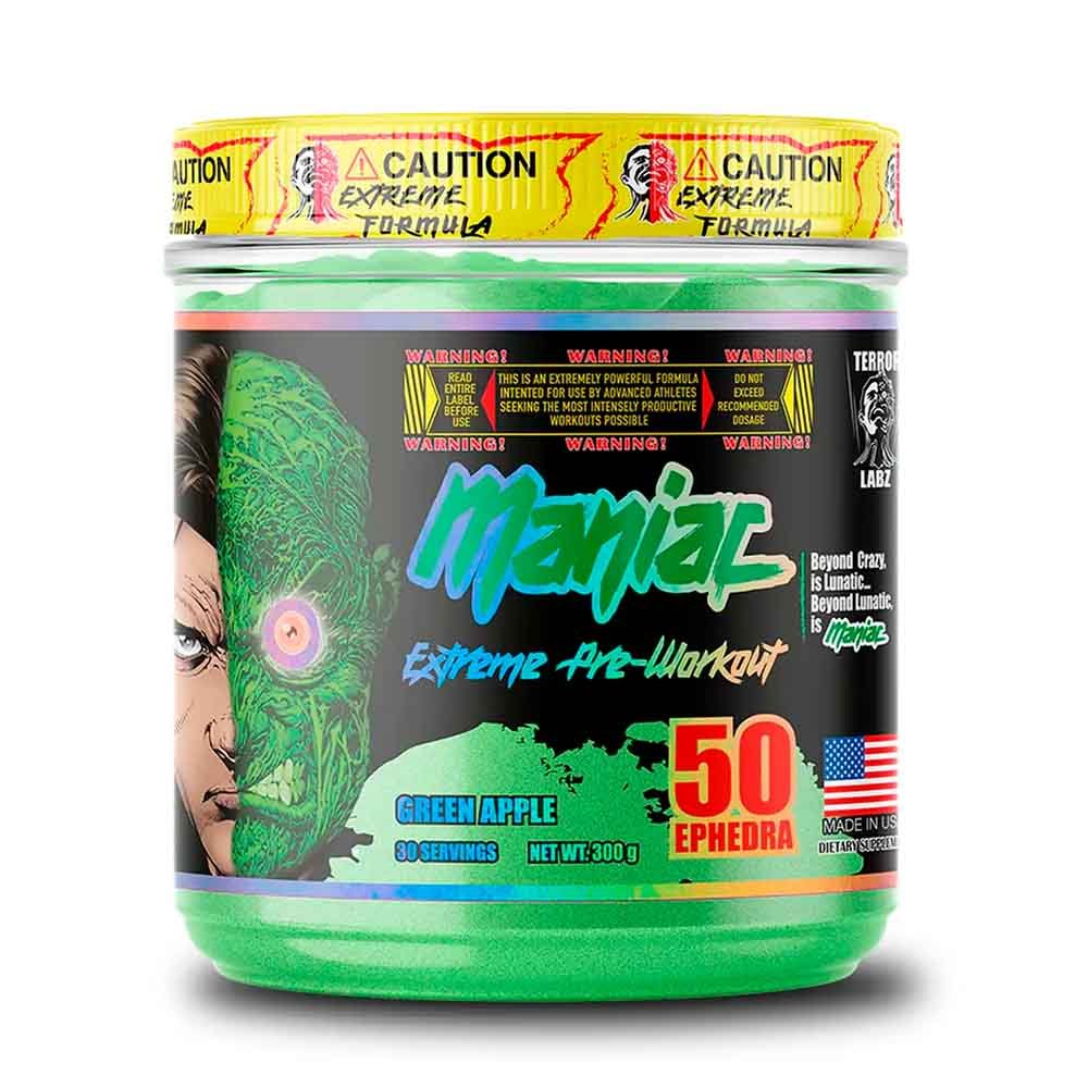 Maniac Pre-Entreno – Energía, Enfoque y Resistencia para Entrenamientos Intensos Maniac Pre-Entreno – Energía, Enfoque y Resistencia para Entrenamientos Intensos - Imagen 1