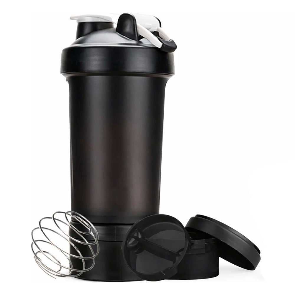 Shaker Deportivo con Compartimentos 600ml Shaker Deportivo con Compartimentos 600ml - Imagen 1
